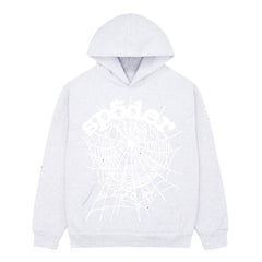 Sp5der OG Web Tracksuit Heather Grey