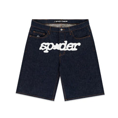 SP5DER V3 LOGO DENIM SHORT