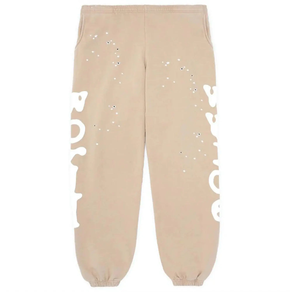 Sp5der Beluga Sweatpants Sand