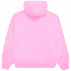 Sp5der OG Web Hoodie Pink